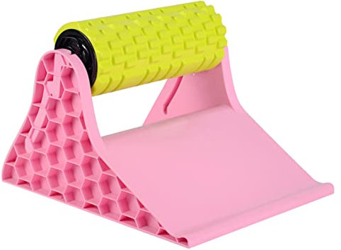 Tanztrainingsgeräte Für Frauen, Pink Foam Roller Rack Höhenverstellbar, Home Gym Yoga Room Rückendehner (Color : Green)
