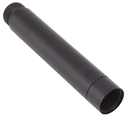 Miokycl Shower Arm Stainless Steel Modern Elegant Shower Extension Pipe for Bathroom Black
