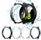 Haojavo [4+4] Stück Hülle Schutzfolie Combo für Galaxy Watch 6 40mm, Wasserdicht Schutzhülle Bumper Schutz Hülle+ HD Gehärtete Displayschutz Kombination Zubehör für Samsung 40 mm Watch6