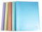 Exacompta - Réf. 88470E - Paquet de 5 protège-documents Chromaline Pastel - 40 pochettes cristal - 80 vues - pour A4 - dim 24 x 32 cm - couverture en polypro recyclé translucide - 5 couleurs assorties