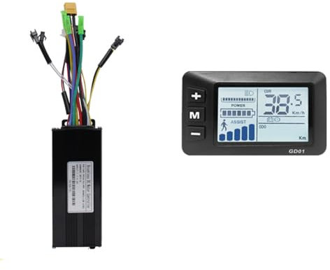 Simpls Elektrofahrrad 36V/48V 30A 750W 1000W 2 Modelle Sinuswellensteuerung Ebike GD01 Display Ebike-Umrüstsatz Einfache Installation