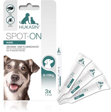 Hukasin® Spot On Hund - Zecken- und Floh Schutz