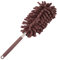 Kivrimlarv Plumeau en microfibre pour tableau de bord de voiture, outil de dépoussiérage pour la maison, nettoyage de fenêtres et de meubles, chocolat