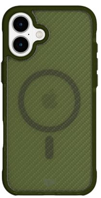Tech21 EvoArmor for iPhone 16 Plus Compatible with MagSafe - Impact Protection Case 21x Military Standard Tested in Green