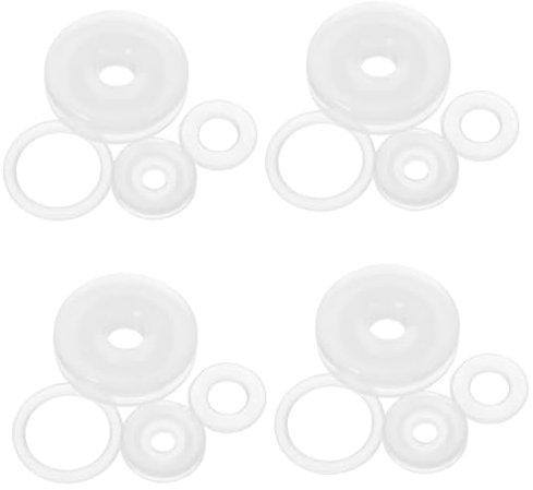 COLLBATH 16pcs Pressure Cooker Lid Gaskets Replacement Instapot Sealing Ring Cooker Supplies