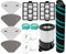 Ersatzteile für Shark IP3251 / IP3251C / IP3252 Staubsauger, 1 x Hauptbürste, 2 x Sieb, 2 x Baumwollfilter, 1 x Basisfilter, 4 x Basisfilter, 2 x Aroma-Diffusor