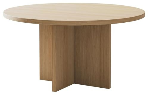 Selsey OVO - Table Basse Ronde - 76x76 - Couleur du Frêne–Chêne Lindberg