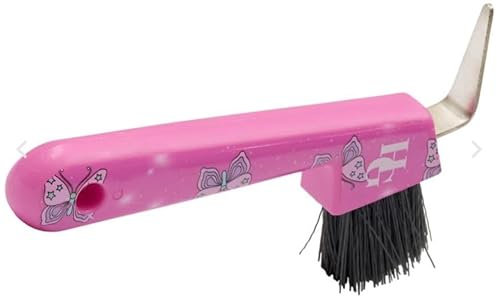 Equipage Horse Guard Kids Hufkratzer Phlox Pink mit Schmetterlingen