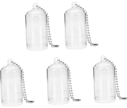 ibasenice Schlüsselanhänger Transparent Für Sukkulenten Terrarium Hängepflanze Fenster Pflanzenhänger Luftpflanze Terrarium Kunstpflanze Klein Für Erwachsene Kunstpflanze Mini