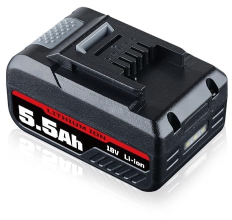 ZEERISA 18V 5.0Ah Battery Compatible with Einhell X-Change H Power, Li-ion Battery Replacement for Einhell 18V Power X-Change X-ChangeH PXC Cordless Tools and Garden Machines Upgraded Capacity