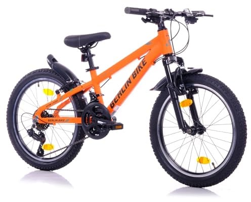 BERLIN BIKE Mountainbike MTB1 Kid: 20 Zoll Aluminiumrahmen, 21-Gang Shimano, Mountainbike
