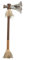 viving Kostüme viving costumes204767 indischen Axt (43 x 16 x 2 cm, One Size)
