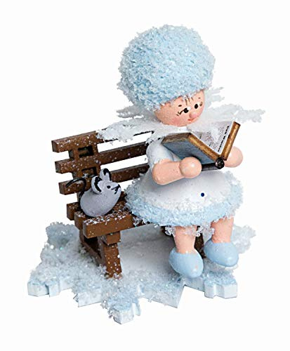 Drechslerei Kuhnert Schneeflöckchen Geschichtenerzähler - 5 cm