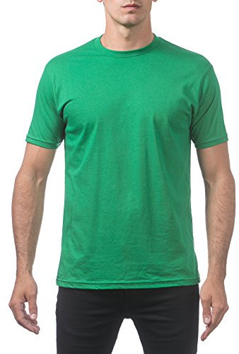 Pro Club Men's Comfort Cotton Short Sleeve T-Shirt - green - XL