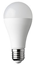 WOFI 5108, LED-Leuchtmittel, Glas, 17 Watt, E27, Frosted Glas, 6 x 6 x 13.5 cm