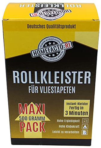 1x Maxi-Pack Rollkleister Vlieskleister Vlies Tapeten Kleister 500g