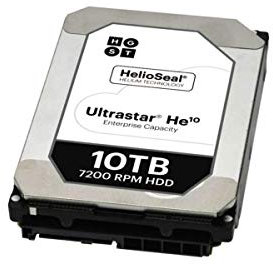 HGST Ultrastar HE10 Festplatte (3,5 Zoll, 10000 GB, 7200 U/min, SATA, 256 MB, Festplatte)