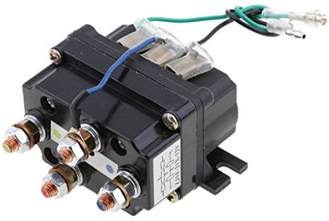 Relé De Contactor De Solenoide De Cabrestante De 12V Para 9500lbs-17000lbs ATV UTV 4WD 4x4 Winches Reemplazo