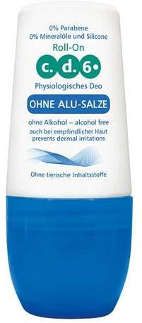 CD6 physiolog.Pflege Deo ohne Aluminiumsalze 60 ml