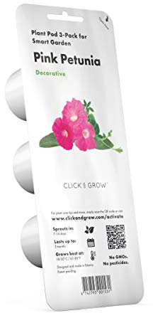 Click and Grow Petunia Plant Pod Nachfüllpack Substratkapsel Pflanzenkapseln Smart Garden Indoor Garden 3-er pack