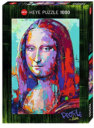 Heye Mona Lisa 1000 Teile Puzzle, Silver