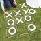 Miss Lovely XXL Tic Tac Toe Spiel für Drinnen & Draussen aus Holz/Party-Spiel XXO Hochzeits-Spiel traditionelle Spiele für Garten & Haus/Partyspiele