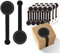Exbrith 200 Stück Geschenkaufkleber Handmade, Lange Versiegelungsaufkleber, Marmeladen Etiketten, für Verpacken von Keksen, Bonbons, Donuts, zum Verpacken von Kleinen Geschenken oder Ornamenten