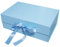Large Luxury Gift Box for Presents Size 33x22x11cm, Magnetic Gift Box with Tissue Paper Birthday Wedding Bridesmaid Groomsman Anniversary Valentines Baby Gift (Baby Blue with Ribbon)