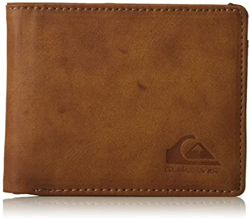 Quiksilver Herren Slim Rays Bi-Fold Geldbörse, Schokoladenbraun, Einheitsgröße