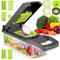 Kitchen Multi 12 in 1 Manual Mandoline Fruit Vegetable Cutter Onion Dicer Veggie Slicer Vegetable Chopper