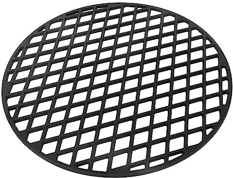 Griglia di cottura in ghisa, griglia per barbecue Weber originale da 45,7 cm, griglia di ricambio per barbecue a carbone Jumbo Joe da 45,7 cm, griglia da lavoro per uova grandi grandi, Kamado Joe
