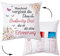 Tarklanda Kissenbezug für Frauen - Freundschaft Geschenk 45 x 45 cm Mit Taschen für Freundin, Mädchen, Schwester, Kollegen zum Geburtstag