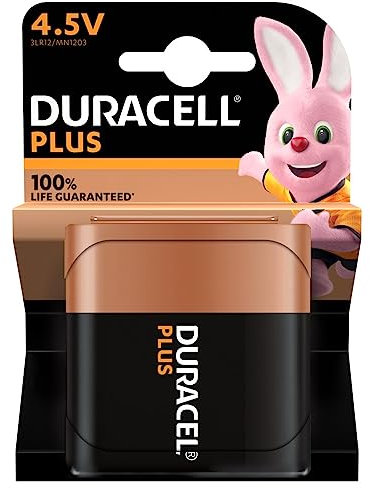 1X Duracell Plus MN 1203 (1 Blister Da 1 Batteria) 1 pila (3LR12/ MN1203 PIATTA/4,5V)
