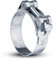 (40-43 mm) GBS Stainless Steel W4 V2A Joint Bolt Clamps Hose Clamps Chuck Jaw Clamps (Exhaust Clamp Universal Exhaust Clamp Exhaust Pipe Clamp) (40-43 mm Band Width 20 mm (Screw M6))