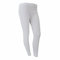 Chic Femme Womens Thermal Underwear Sets | Long Sleeve Top & Pants Short Sleeved T-Shirt Ladies Warm Winter Baselayer Tops Trouser Leggings Set (22-24, Long Jane Trouser, White)