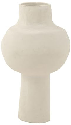 J-Line Topf Original - Pappmaché - Weiß