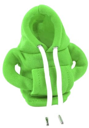 Ronyme Auto-Schalthebelknauf-Abdeckung, Hoodie, Kfz-Zubehör, niedlich, Gadgets, Auto-Schalthebel-Griff-Abdeckung, Auto-Innendekoration, Grün