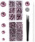 YHMQ DU 6616 Stück hellviolette Hotfix-Strasssteine, Kristallglas-Diamanten für Trinkgläser, Kleidung, Hemden, Bling, flache Rückseite, rund, mit Pinzette und Picking-Stift (Set SS6–SS30)