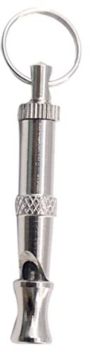 Wedhapy Sonic Whistle Hundepfeife Mit Einstellbarer Tonhöhe Hundetrainingspfeife Lauter Ton Sonic Whistle Heimtierbedarf Silber