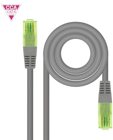Nanocable Cable RJ45 Cat.6 UTP AWG26 CCA 15m