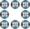 Sammys Shirt Store 192 Stück Aufkleber 4cm rund Nur AFD Neuwahlen Ampel muss Weg Sticker Sparpack gut haftend Aktiv Werden 4 cm
