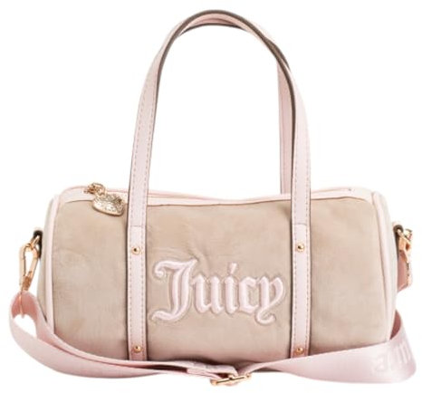 Juicy Couture Queen of Everything Mini Barrel, Kaffee-/Puder-Rouge, Juicy Couture Queen of Everything Mini Duffle Bag