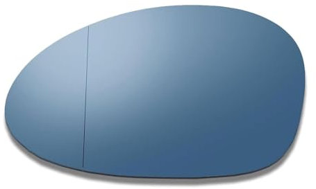 DSWERMG Auto Ersatzspiegel Glas für BMW E85/E86 Z4 Roadster/Coupe Models 2002-2008, Heizbar Beheizbares Außenspiegelglas Spiegelglas Ersatz mit Trägerplatte Auto Zubehör,Left