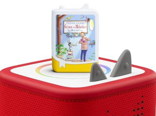 tonies Hörfigur für Toniebox, Book, Grimm und Möhrchen - EIN Zesel zieht EIN, Hörspiel für Kinder ab 5 Jahren, Spielzeit ca. 91 Minuten