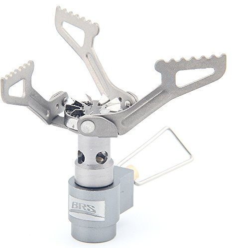 BRS Brs-3000t Ultra l�ger R�Chaud de Camping � gaz en Alliage de Titane cuisini�re d'Ext�Rieur Outdoor Stove R�Chaud � gaz