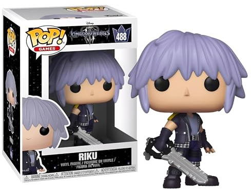 Funko POP! Vinyl: Kingdom Hearts 3: Riku Collectible Figure - Collectable Vinyl Figure - Gift Idea - Official Merchandise - Toys for Kids & Adults - Video Games Fans - Model Figure for Collectors