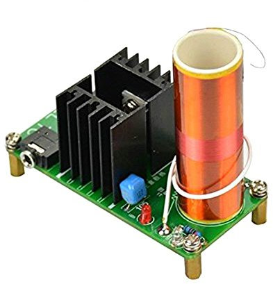 DollaTek DC 15-24V 15W Mini Music Tesla Coil Plasma Speaker diy kits plasma loudspeaker Tesla Wireless Transmission Diy KITS