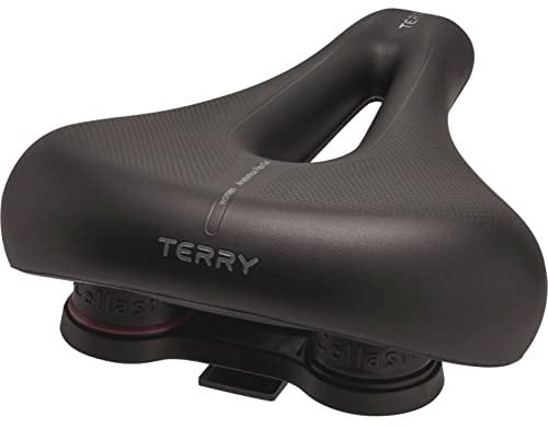 Terry Damen Anatomica Flex Gel Fahrradsattel, Black, One Size