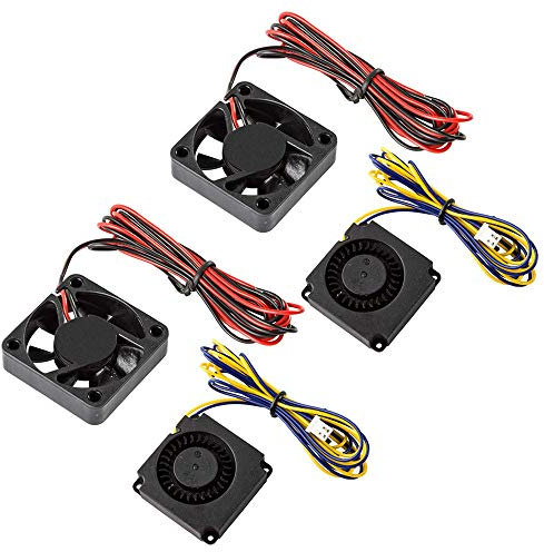 Sovol Creality Original 4010 Fans 40x40x10MM Extruder Hot End Fan and DC 24V Turbo Fan for Ender 3 3D Printer