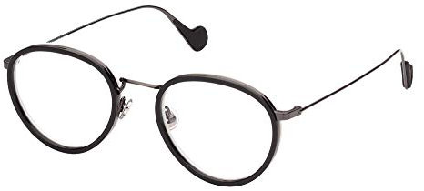 Brillen Moncler ML5057 Black Ruthenium 50/21/145 Unisex